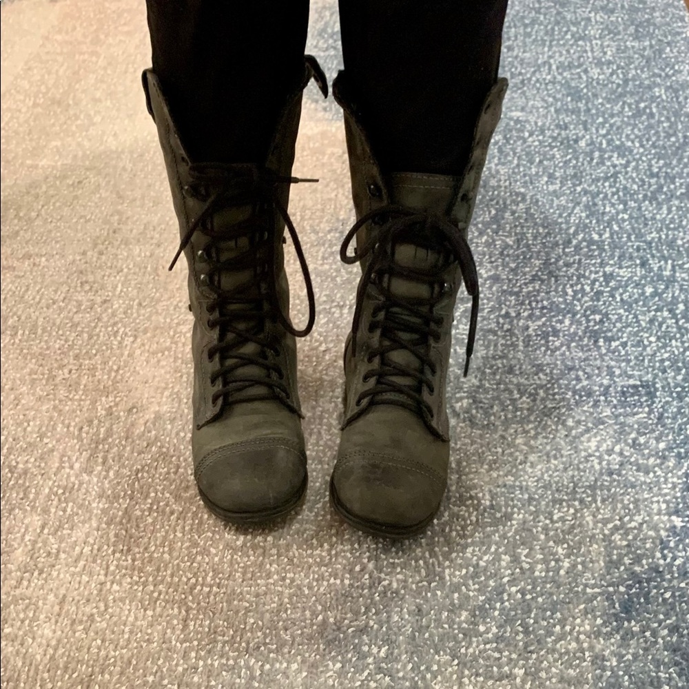 Steve Madden Combat Boots